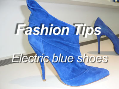electric blue shoes uk