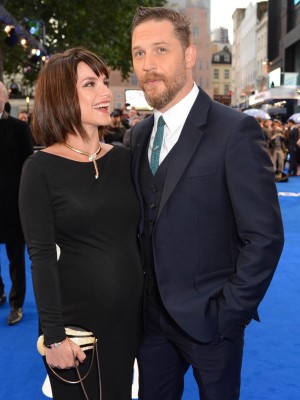 Mandatory Credit: Photo by Richard Young/REX Shutterstock (5031430ag)
Tom Hardy & Charlotte Riley
'Legend' film premiere, London, Britain - 03 Sep 2015