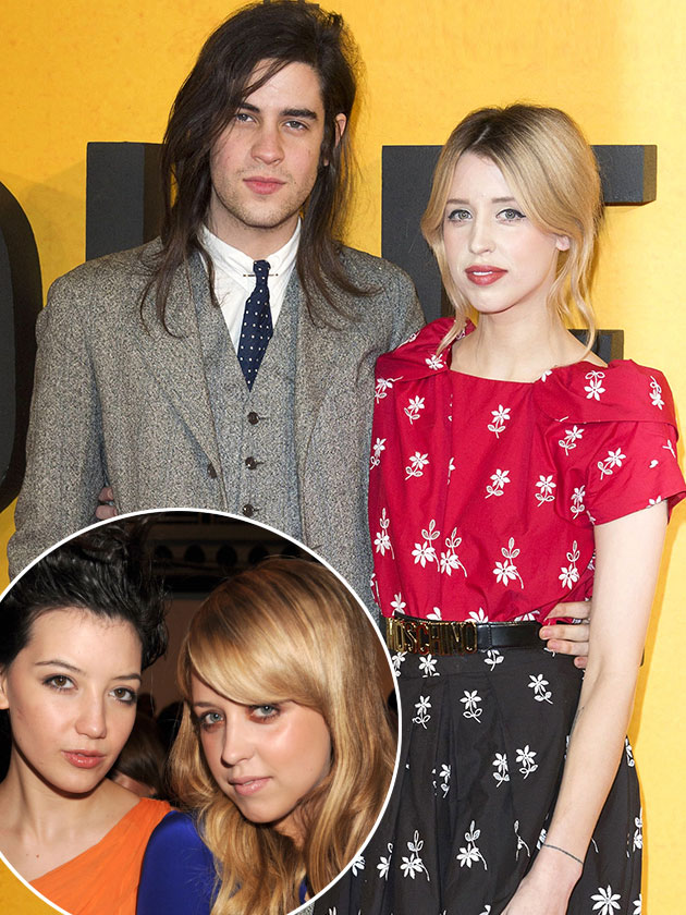 Peaches Geldof's husband pictured kissing her pal Daisy Lowe
