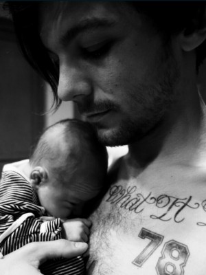 Louis Tomlinson and Freddie Tomlinson