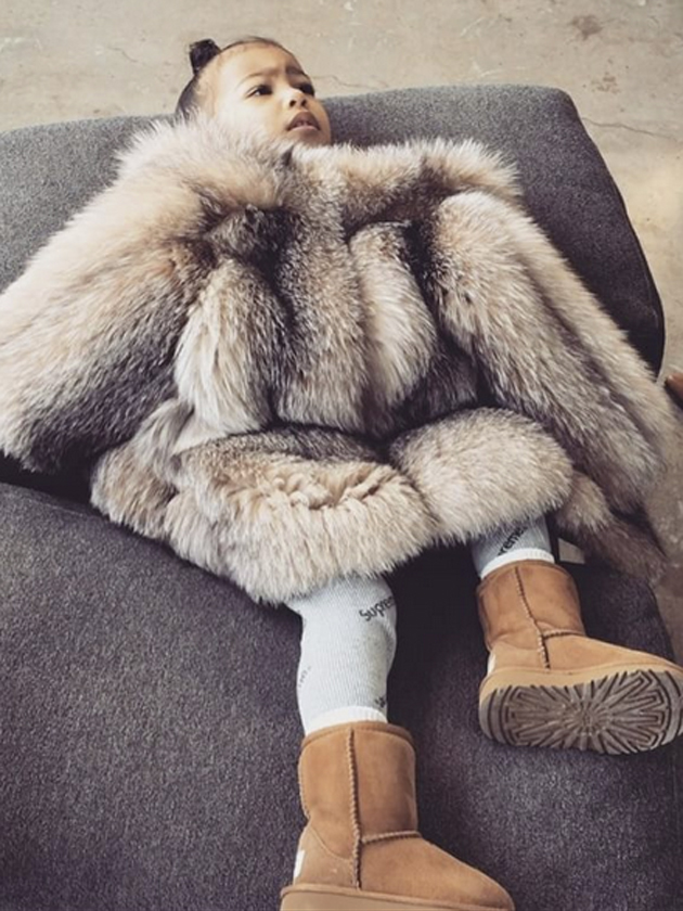 North West’s £9k NY fashion week wardrobe