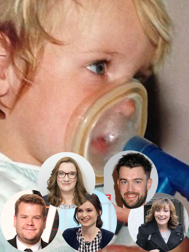 WATCH: James Corden and Lorraine Kelly among dozen celebs on touching cystic fibrosis charity single
