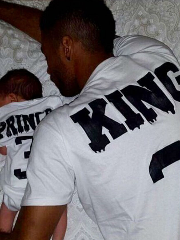 Ashley Cole introduces his new son as Cheryl and Liam Payne hot up