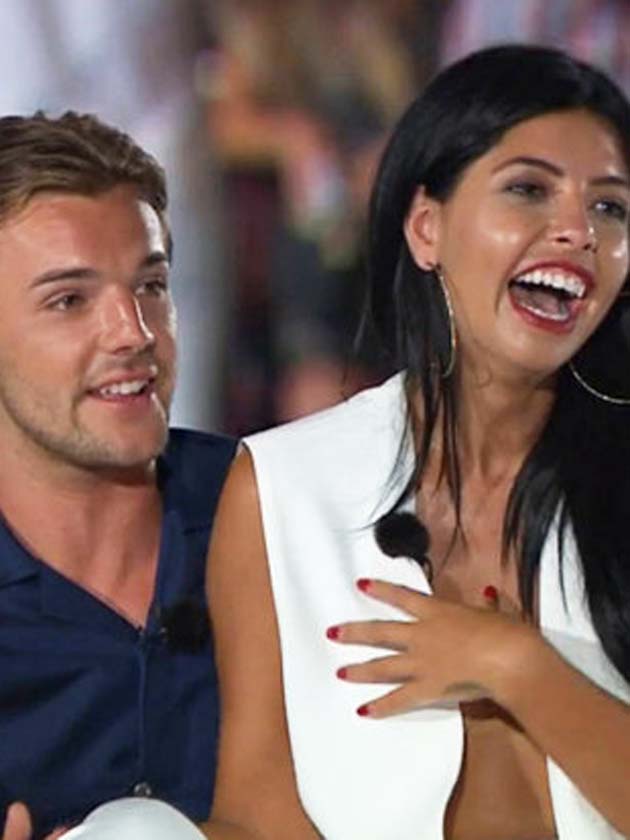 Nathan and Cara, Alex and Olivia The Love Island couples