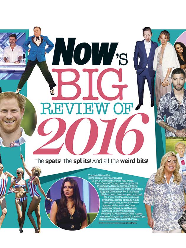 The spats! The splits! And all the weird bits! Now’s big review of celebrity news 2016