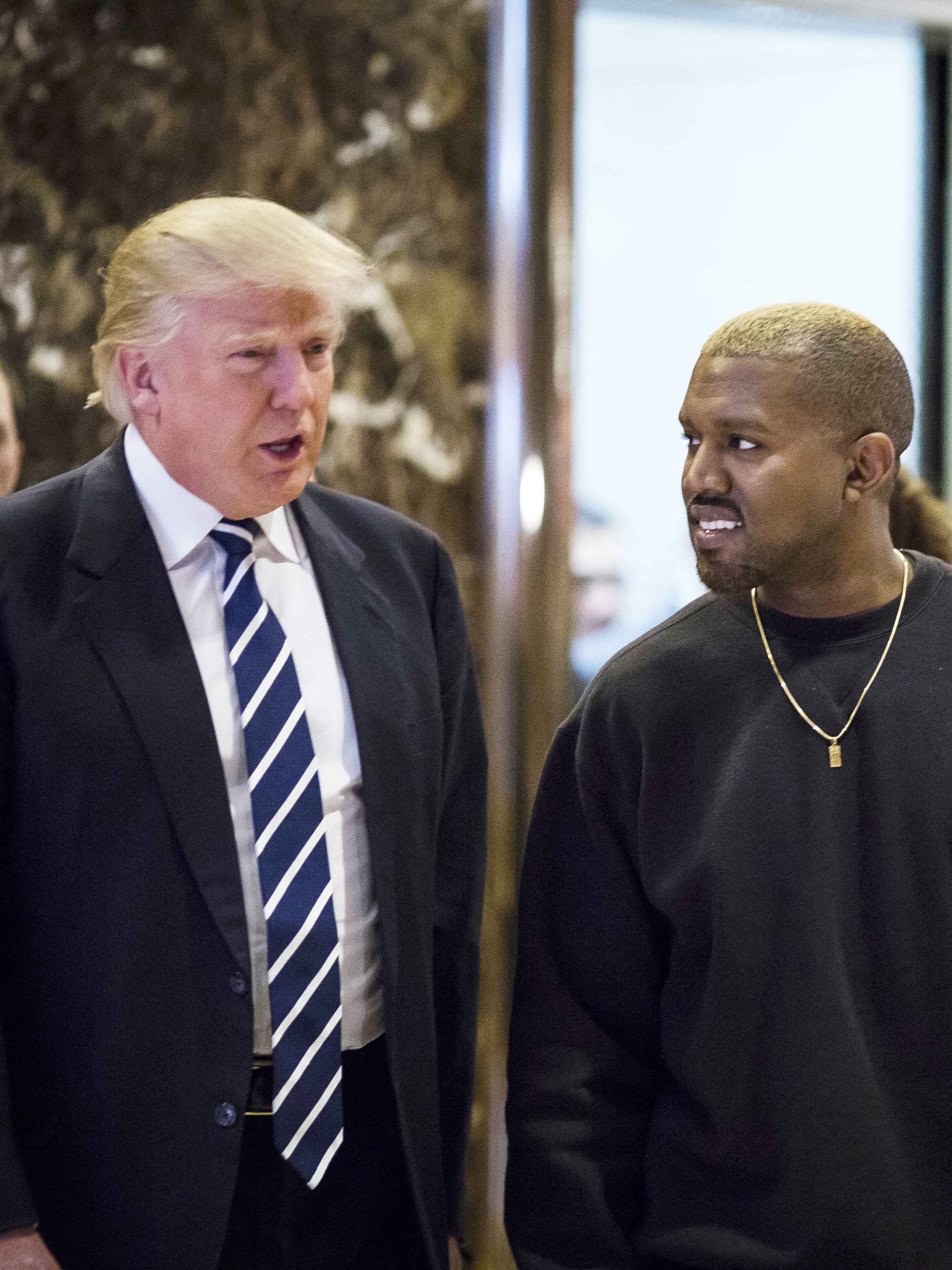 Kanye West meets with Donald Trump – and the internet is NOT happy about it