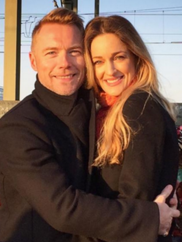 ‘Our Christmas wishes coming true’: Ronan Keating and wife Storm announce they’re expecting a baby!
