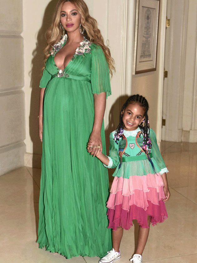 Those times Blue Ivy had a better wardrobe than you