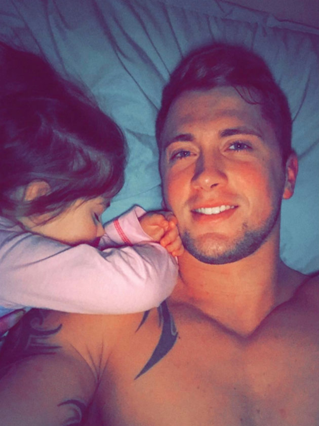 ‘You very sad people’: Dan Osborne hits back in controversial parenting row over photo of daughter Ella
