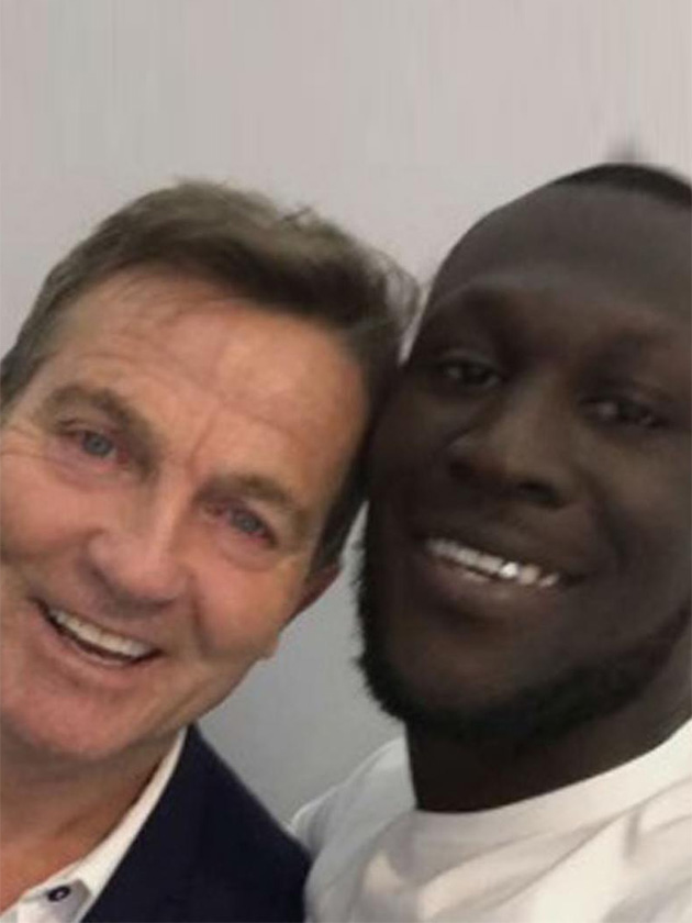Unlikely celebrity friends – including rapper Stormzy and The Chase host Bradley Walsh!
