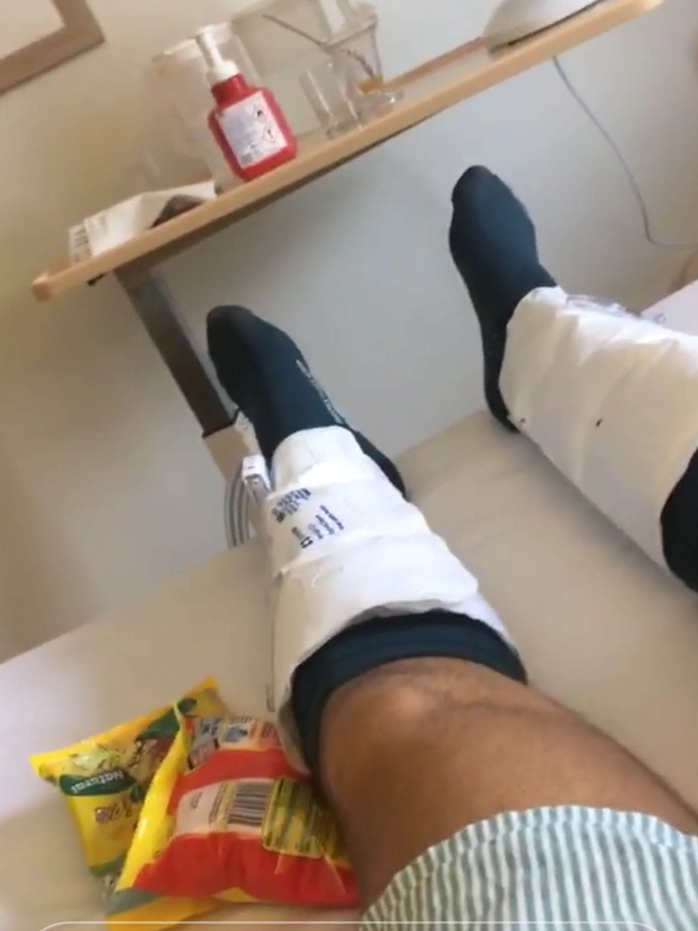 Why is this TOWIE star in hospital?