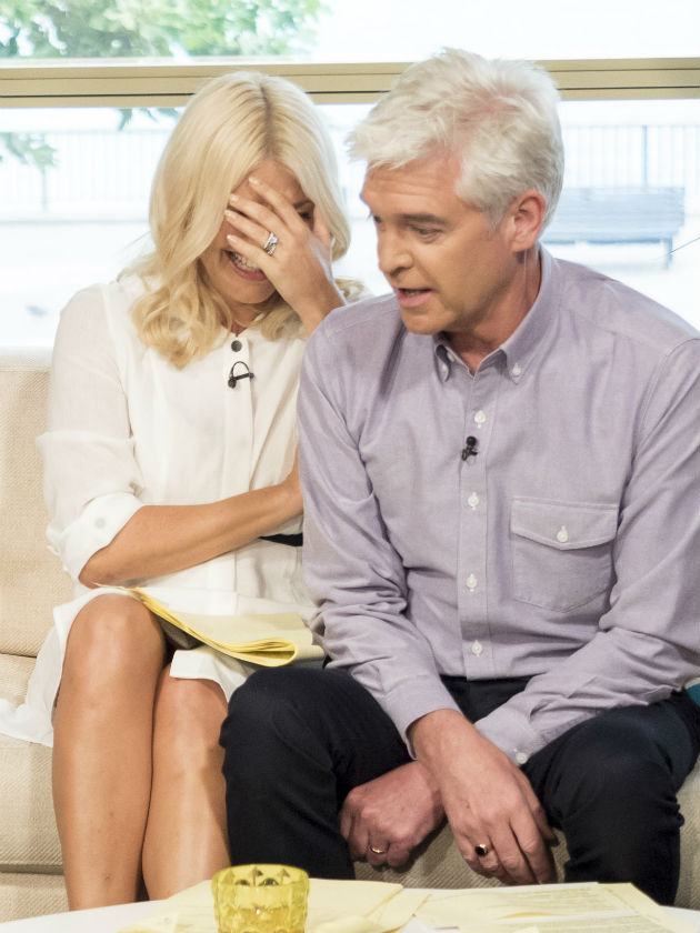 Holly Willoughby left completely hysterical after horse POOS live on This Morning