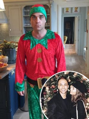 From Robbie Williams to Rochelle and Marvin Humes - find out what your fave celebs are up to this Christmas
