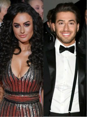 AWKS! Love Island exes Kem Cetinay and Amber Davies 'separated' after National Television Awards reunion
