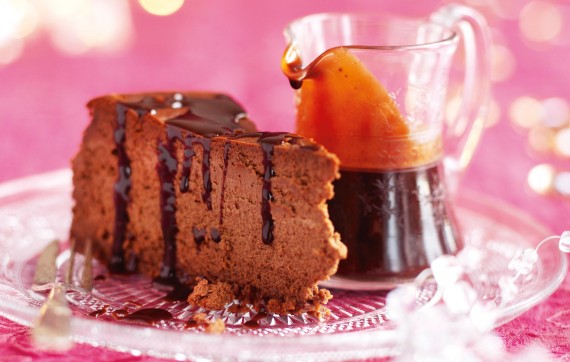chocolate cheesecake
