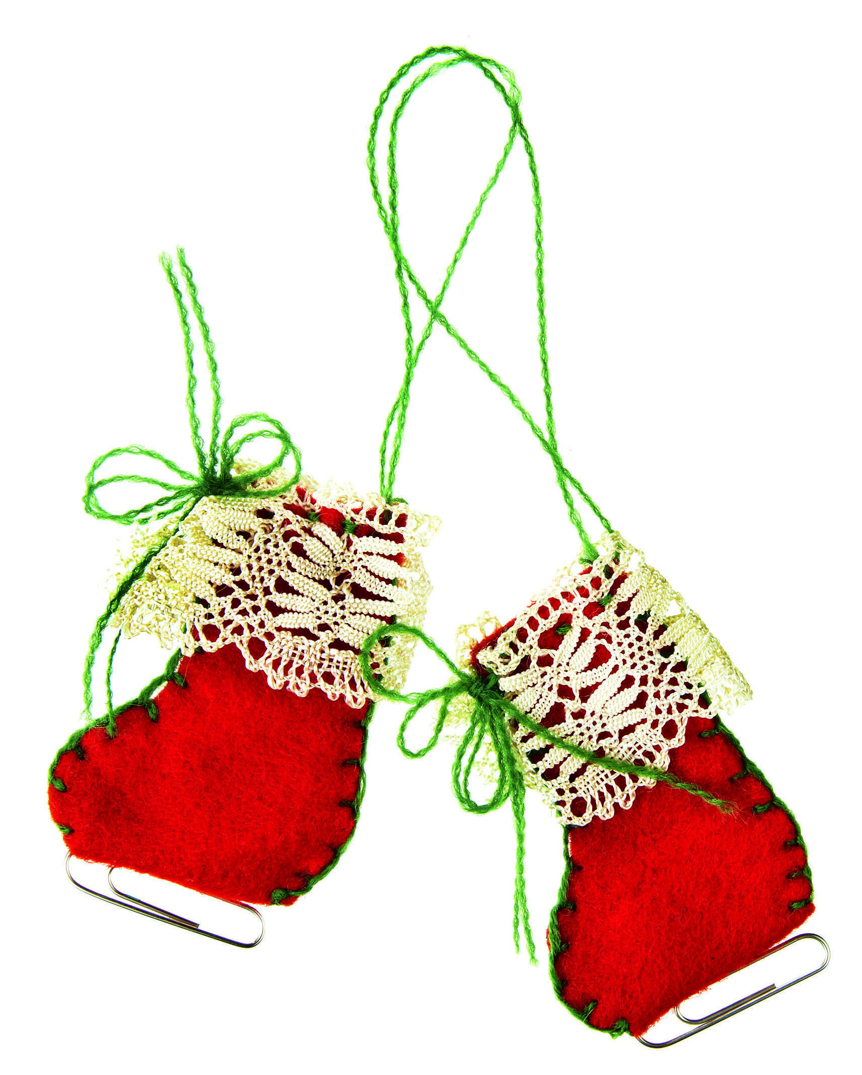 How To Sew Ice Skate Christmas Tree Decorations