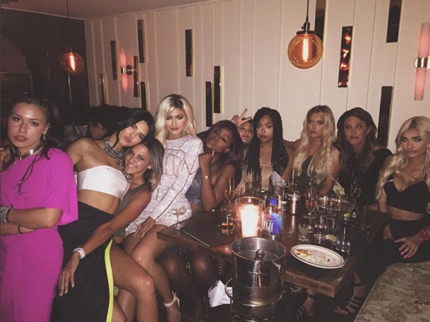 Zayn Parties With Kylie Jenner At Her Birthday Look