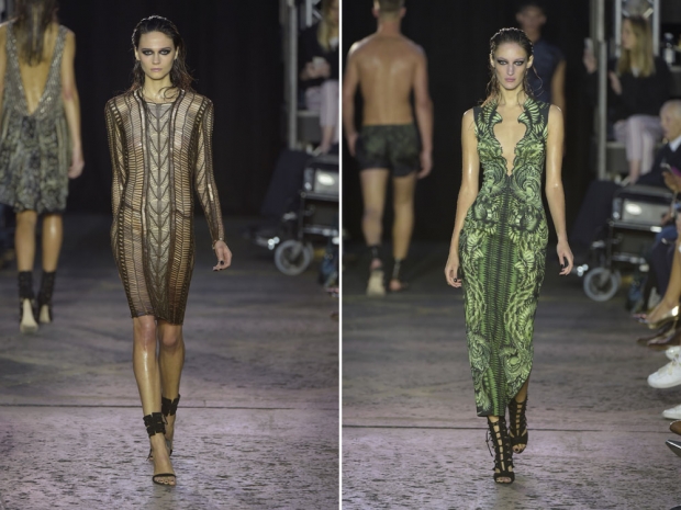 Julien Macdonald Just Sorted Your Party Wardrobe Look Two Y Frocks From The Julien Macdonald Show