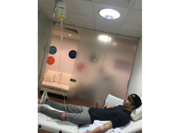 George Shelley has tested out a REVIV treatment