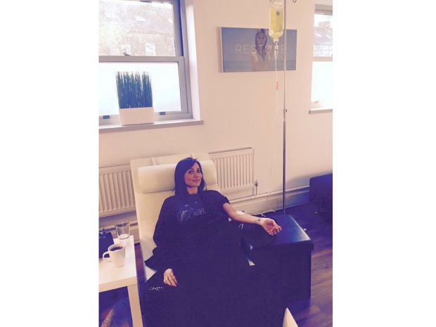 Natalie Imbruglia's given a vitamin drip a go