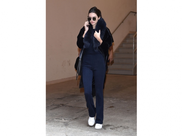 Kendall works the LA playsuit
