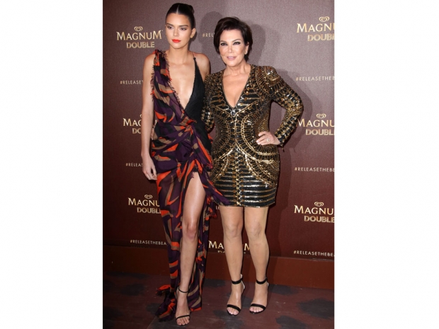 Kendall Jenner and her mum Kris were decked out in killer heels