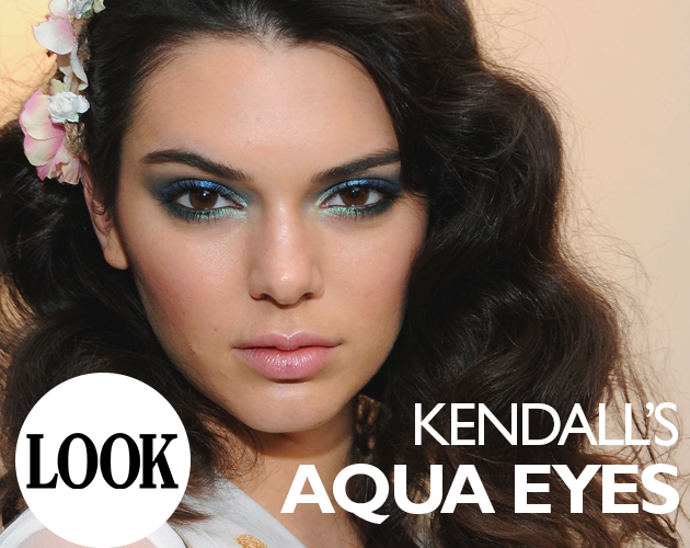 How To: Kendall Jenner’s Blue Smokey Eye