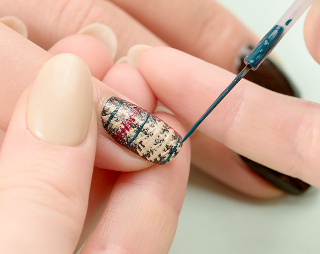 How To DIY The Ultimate Tweed Manicure