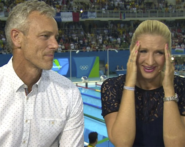 Why Did Rebecca Adlington Just *Cry* Live On TV?!