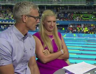Rebecca Adlington Threw Some *Serious* Shade During Last Night’s Olympics