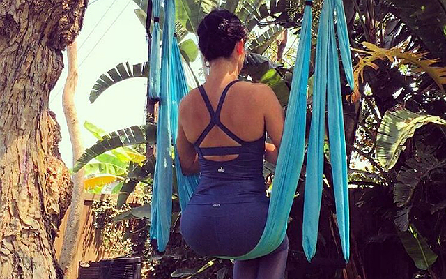 What’s The Deal With This New Aerial Yoga Trend?