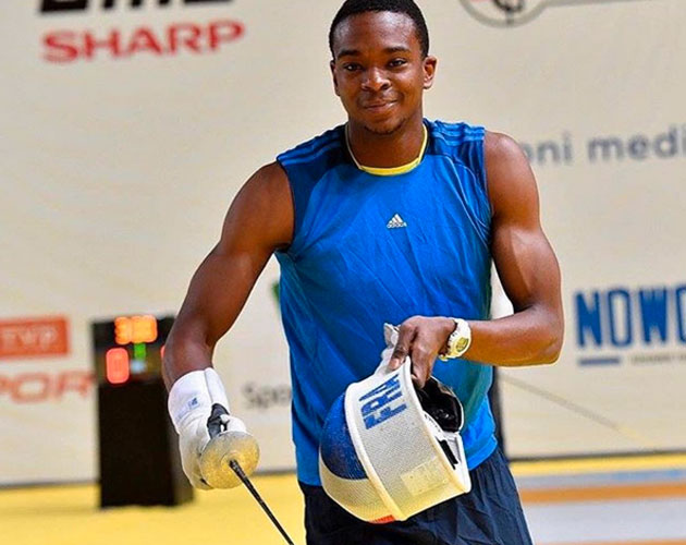An Olympic Fencer Brought His Phone To The Match – And Dropped It
