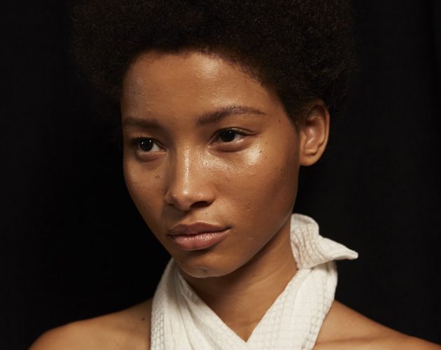 Mandatory Credit: Photo by Harry Eelman/WWD/REX/Shutterstock (5894794a) Model backstage Tommy Hilfiger show, Backstage, Spring Summer 2017, New York Fashion Week, USA - 09 Sep 2016