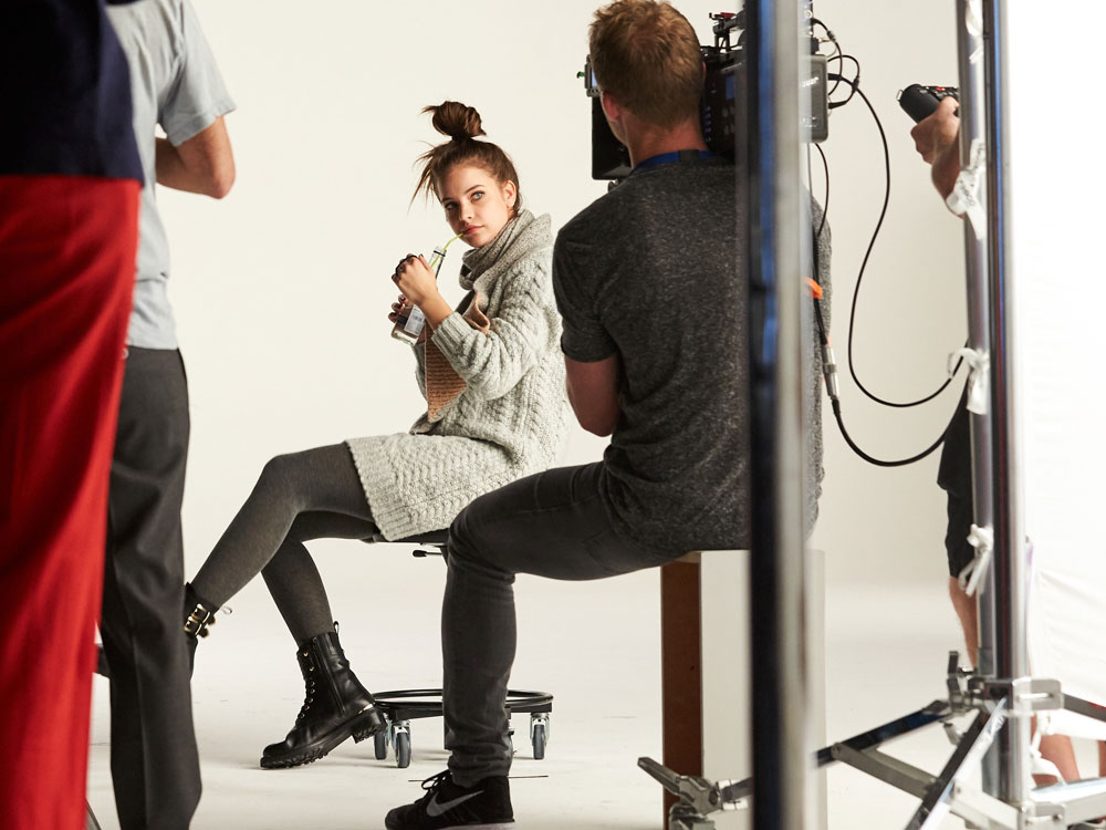 See Behind-The-Scenes On Amazon’s Shoot With Barbara Palvin