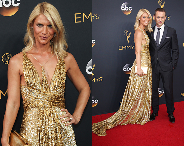 Claire Danes’ Spray Tan At The Emmys Gets Twitter Talking