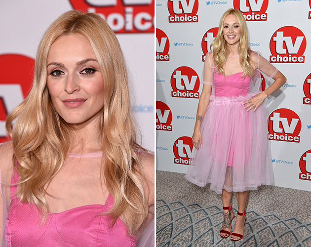 Fearne Cotton Opts For An Edgy Ballerina Dress At The TV Choice Awards