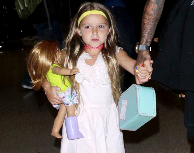 Harper Beckham Unleashes Her Naughty Side At Victoria’s NYFW Show