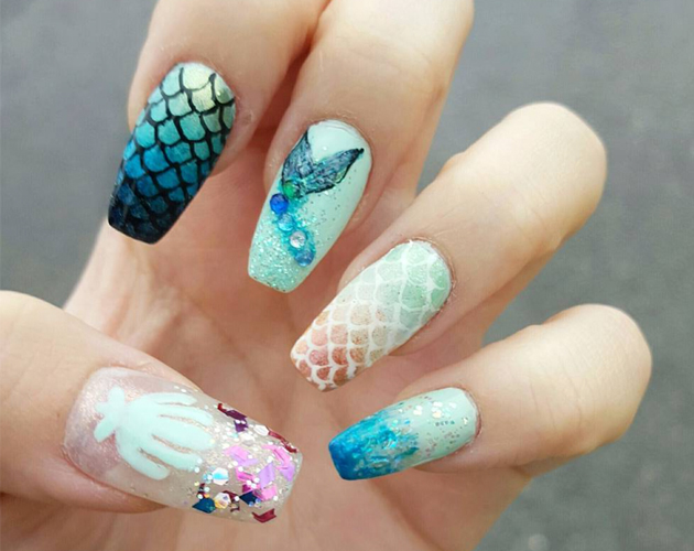 The Best Mermaid Nails On Instagram