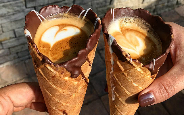 Ice-Cream Cone Lattes Are The Latest Coffee Trend But Have Arrived At The Wrong Time