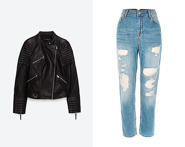 Zara jacket, River Island jeans
