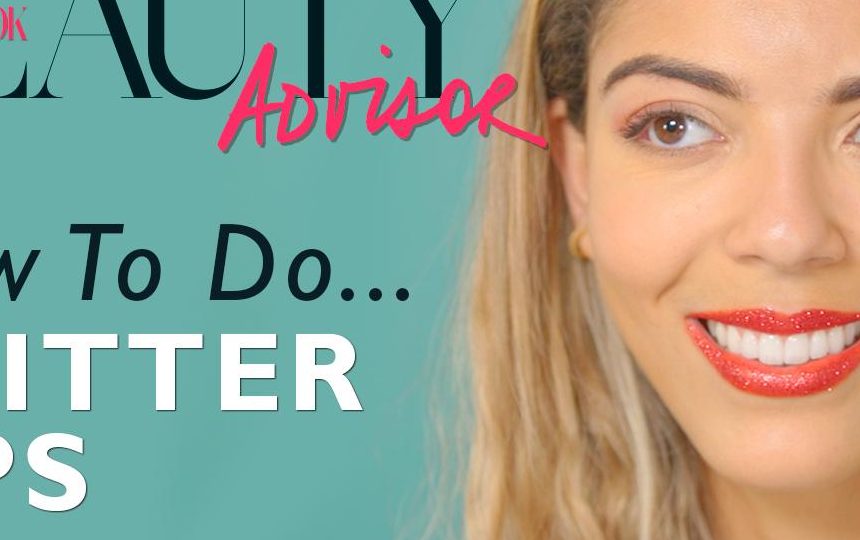 Here’s How To Get Glitter Lips