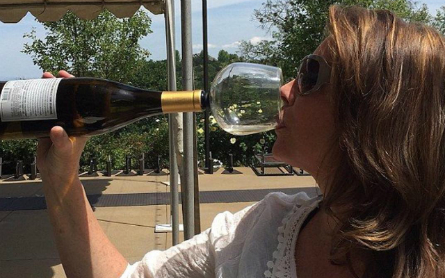 This Wine Gadget Allows You To *Finally* Drink From The Bottle With Class