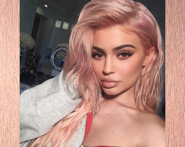 Kylie Jenner Dyes Her Blonde Hair Autumn's Hottest Shade Rose Gold