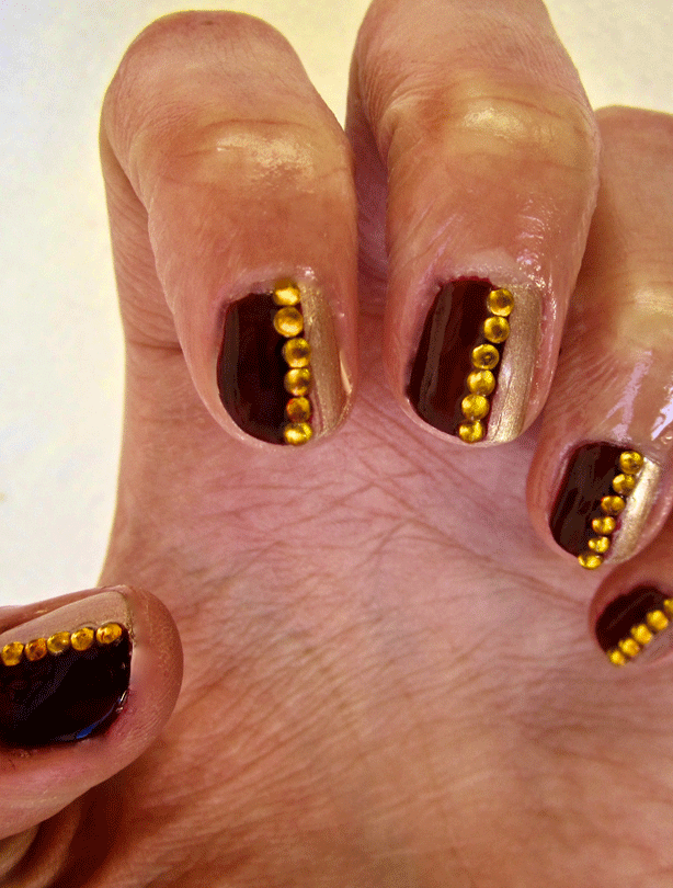 nail art step three photo