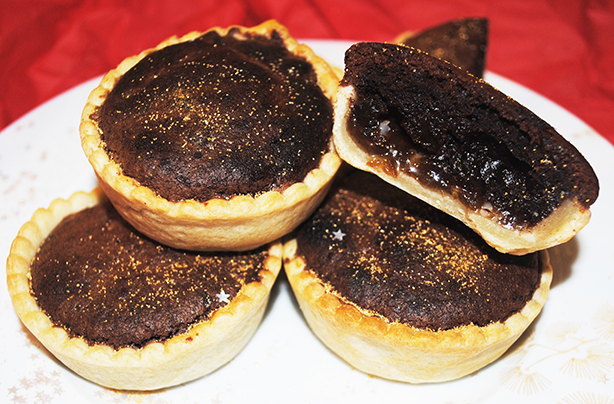 Chocolate Orange Brownie Mince Pies Chocolate Orange Brownie Mince Pies