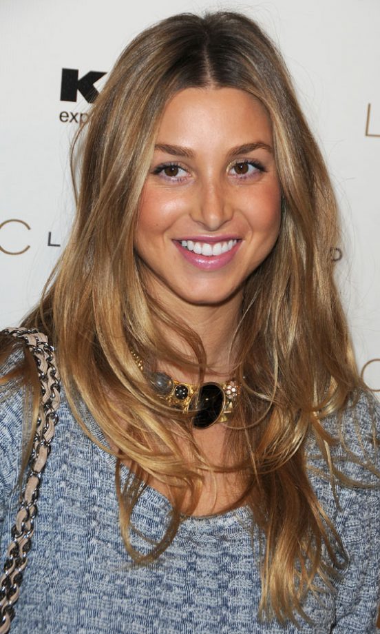 Whitney Port's Heavily Layered Hairstyle, October 2009