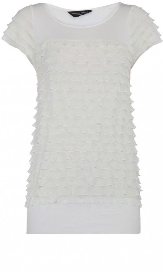 Dorothy Perkins Ruffle Top, £22