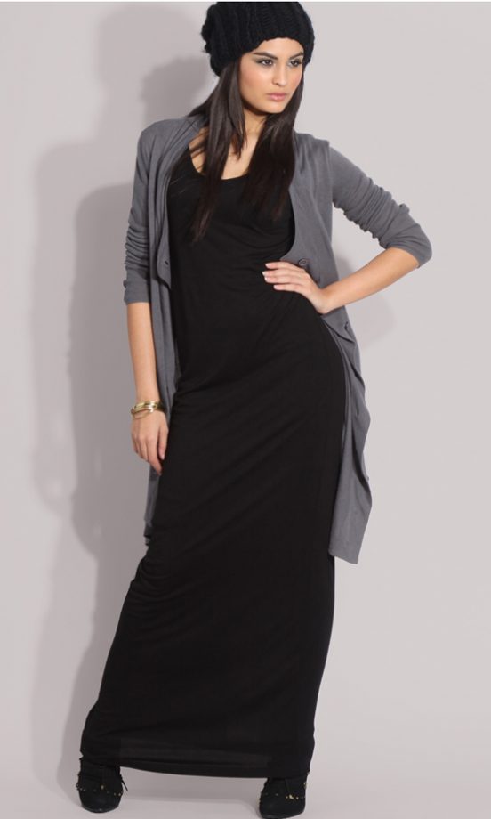 Asos Lightweight Scoop Neck Maxi, £26