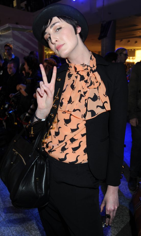 Erin O'Connor At The Opening Night Of Westfield Shopping Centre's 'Greatest Fashion Show on Earth', 2010