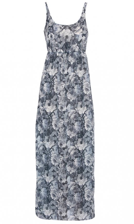 Dorothy Perkins Black Floral Empire Line Maxi Dress, £25